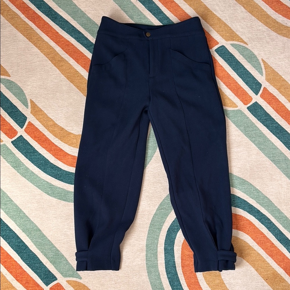 Anthropologie Navy Pants, only worn once